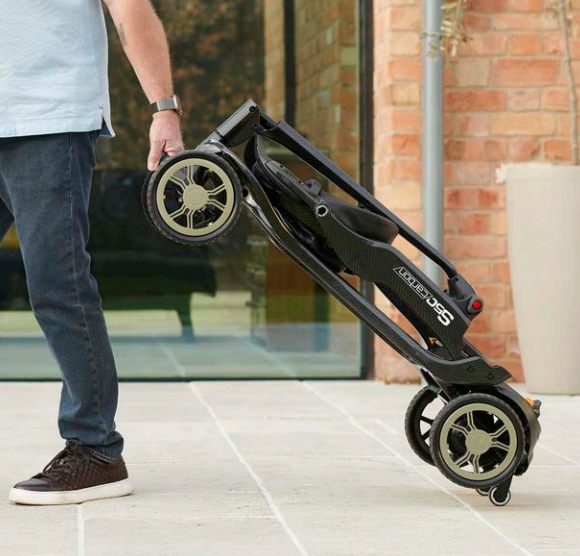 Sunrise Sterling S50 Carbon Lightweight Folding Scooter - Image 6