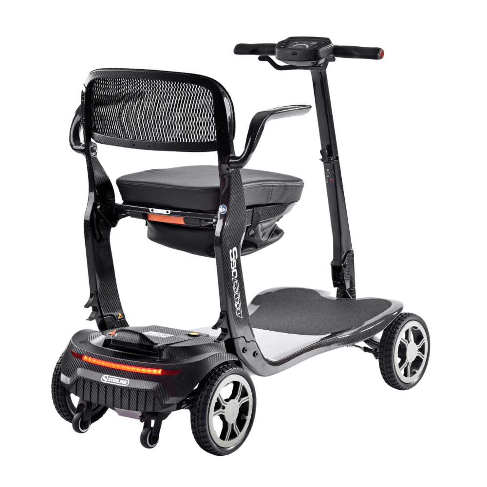 Sunrise Sterling S50 Carbon Lightweight Folding Scooter - Image 3