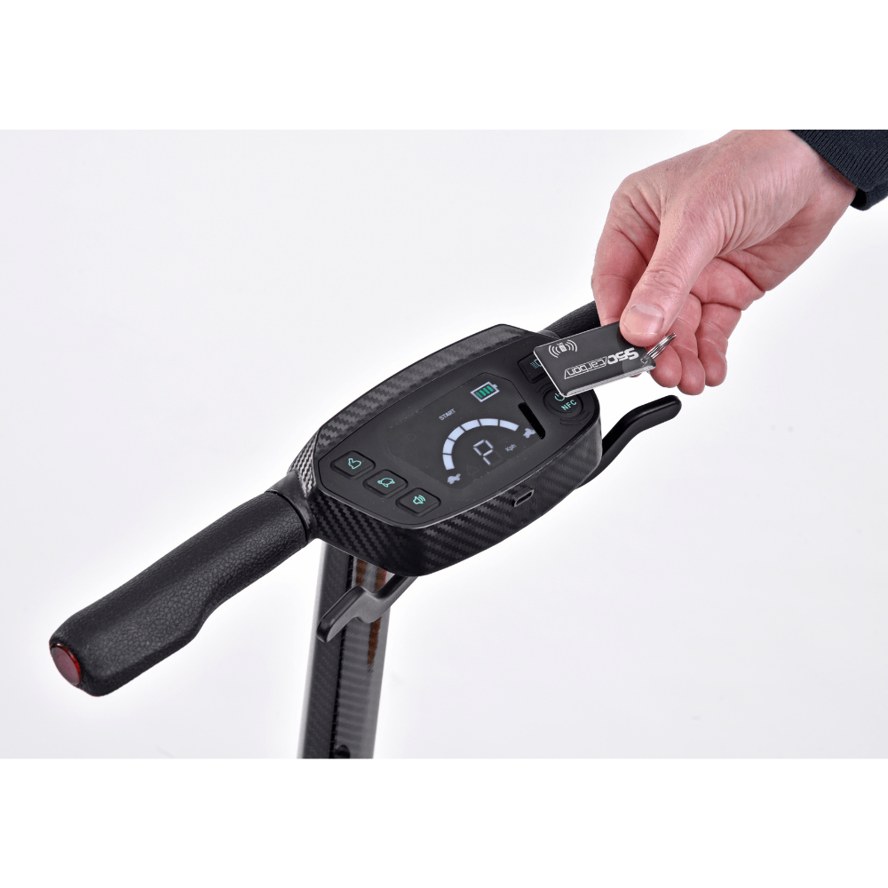Sunrise Sterling S50 Carbon Lightweight Folding Scooter - Image 4